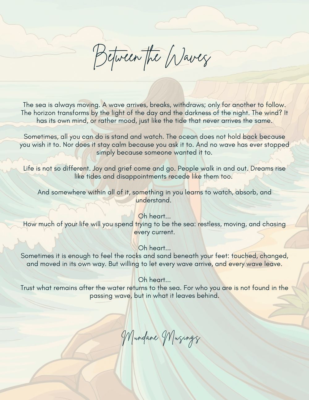 Between the Waves — Mundane Musings